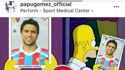 Papu Gomez: il mercato, Catania e…Homer Simpson