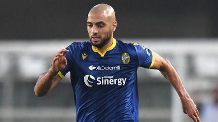 Sofyan Amrabat, centrocampista del Verona (credits: GETTY Images) Sofyan Amrabat Verona