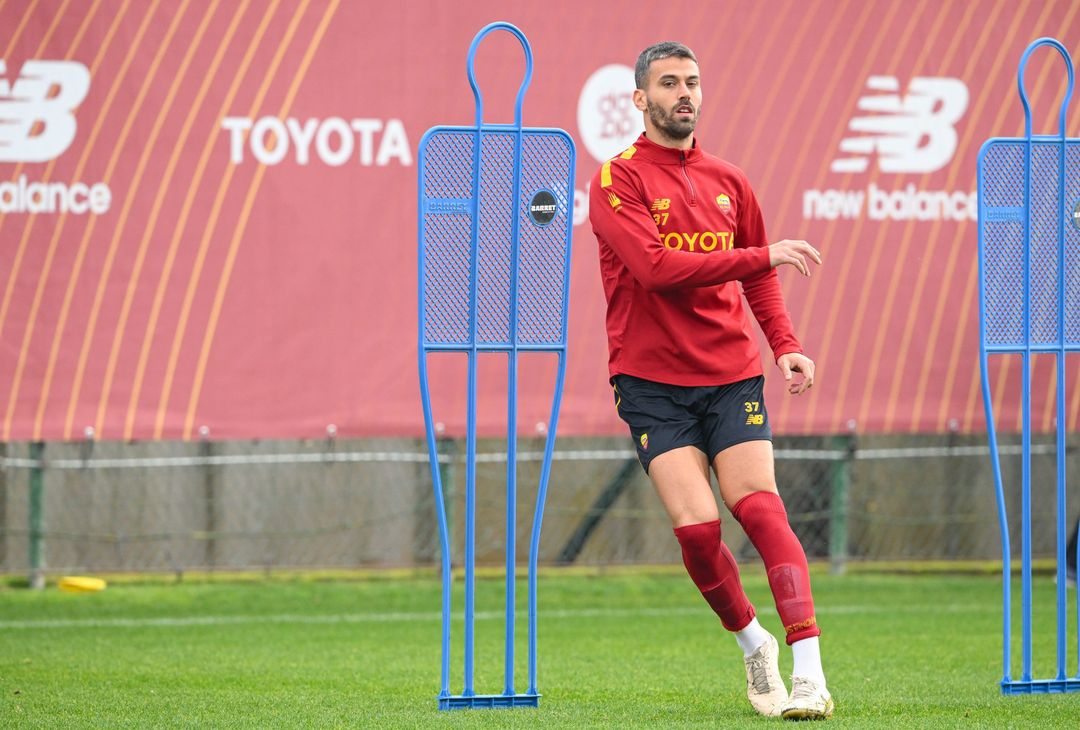Roma, l’allenamento a due giorni dalla sfida con il Bologna – FOTO GALLERY - immagine 18