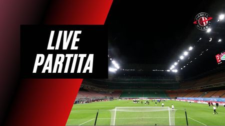 Il LIVE della partita interna dell'AC Milan