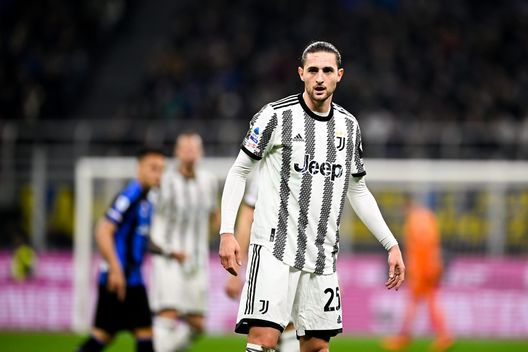 Adrien Rabiot, centrocampista della Juventus (getty images)