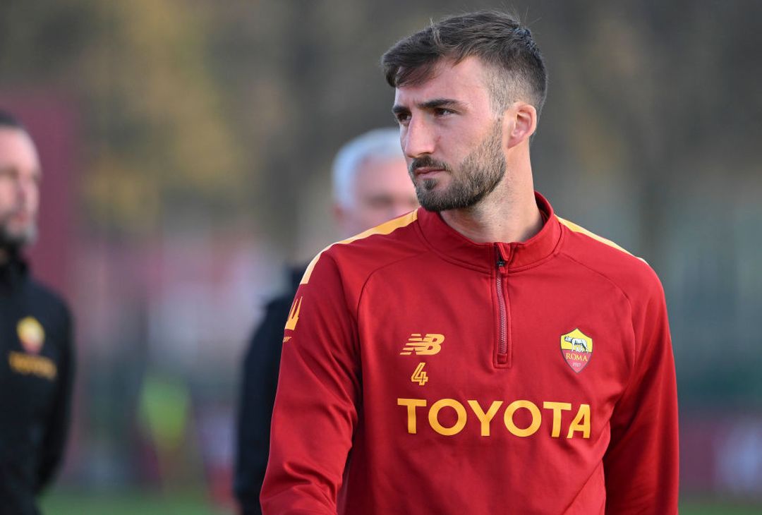 Trigoria, primo allenamento con la Roma per Solbakken – FOTO GALLERY - immagine 18