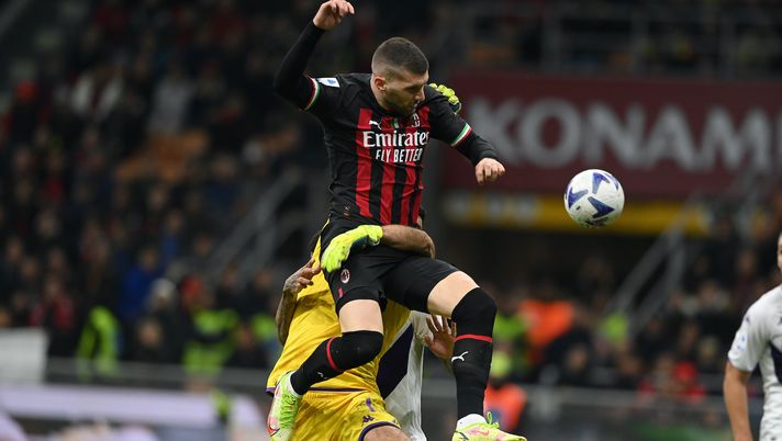 Ante Rebic AC Milan Milan-Fiorentina 2-1 Serie A 2022-2023