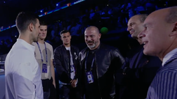 VIDEO / Djokovic incontra Stankovic e Allegri: che risate!
