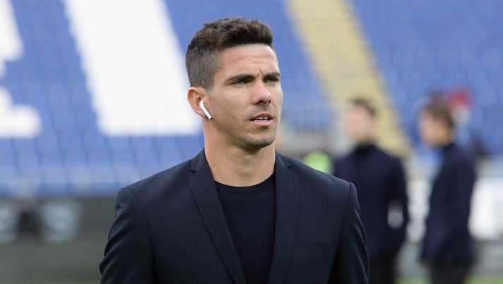CAGLIARI, ITALY - JANUARY 20:  Diego Farias of Cagliari looks on  during the Serie A match between Cagliari and Empoli at Sardegna Arena on January 20, 2019 in Cagliari, Italy.  (Photo by Enrico Locci/Getty Images) 