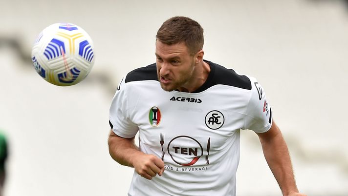 Jacopo Sala, calciatore dello Spezia | (credits: Getty images)