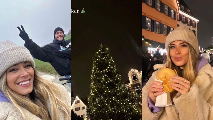 Diletta Leotta e Karius fanno sul serio, dalle spiagge ai mercatini di Natale: inseparabili! - immagine 1