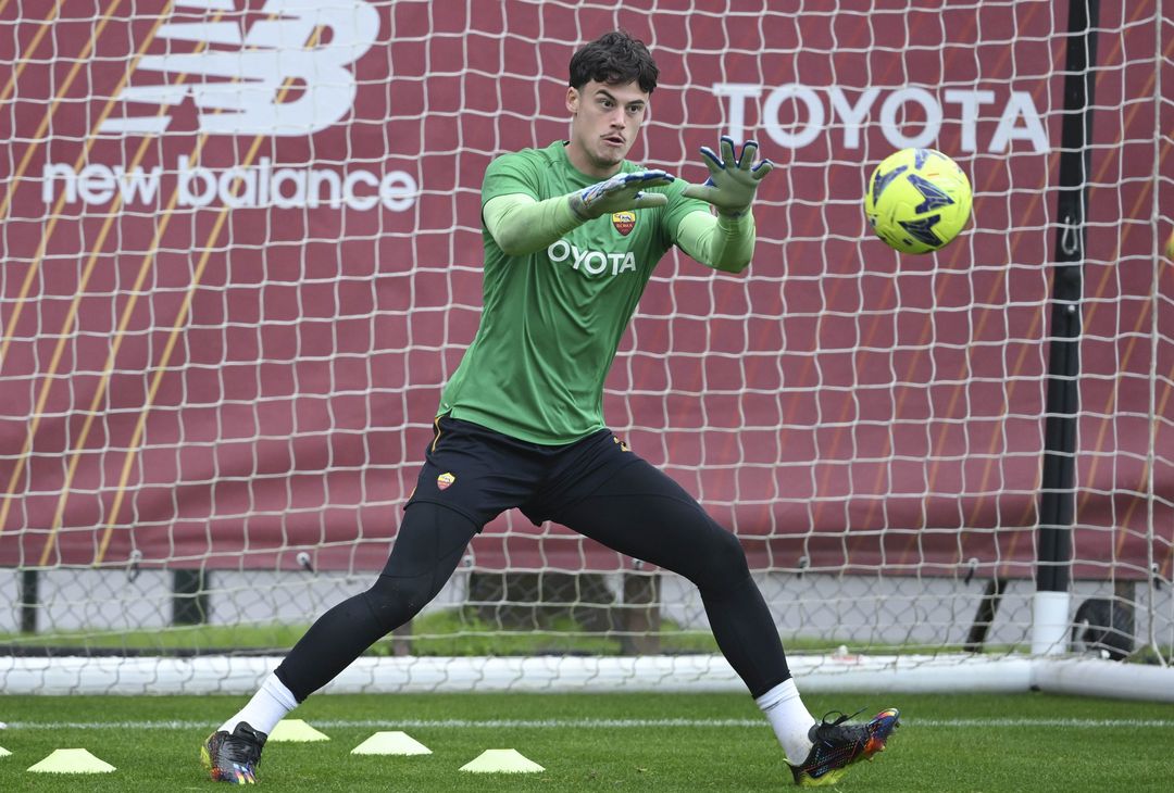 Roma, allenamento a Trigoria in vista del Milan – FOTO GALLERY - immagine 10