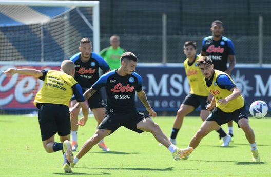 (Foto SSCN) napoli allenamento