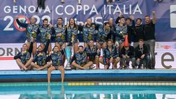 Pallanuoto, la Pro Recco batte l’Ortigia 12-8 e alza la 17a Coppa Italia