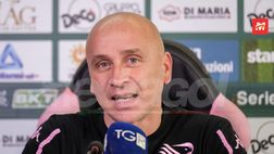 Corini: “Emozionante vedere quel ‘muro’ rosanero. Cosenza? Mio messaggio ai tifosi”
