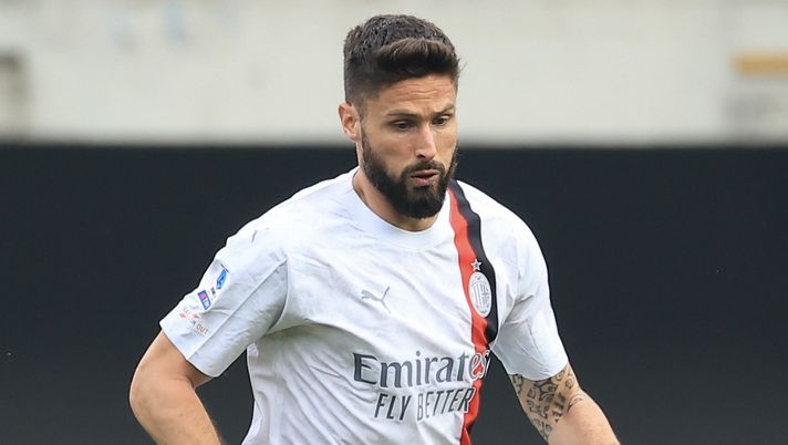 Olivier Giroud AC Milan Verona-Milan 1-3 Serie A 2023-2024