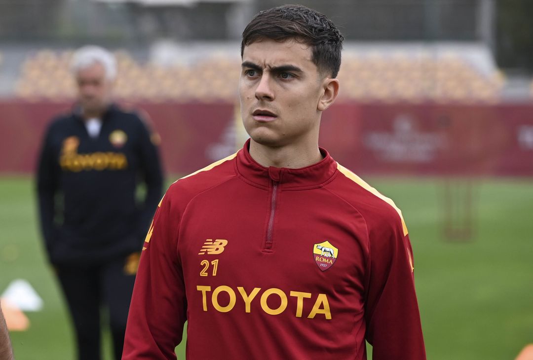 Roma, allenamento in vista del Bayer: ci sono Dybala e Wijnaldum – FOTO GALLERY - immagine 42