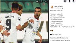 ACR Messina, lo sfottò sui social al Palermo: “si dice arancinO” in tutte le lingue