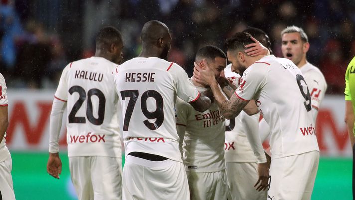 AC Milan Cagliari-Milan 0-1 Serie A 2021-2022 Bennacer