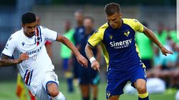 Il Verona perde la prima amichevole, 1-0 per la Samp