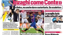 Prima Pagina, Corriere dello Sport: “Max e Mou alla resa dei conti”.