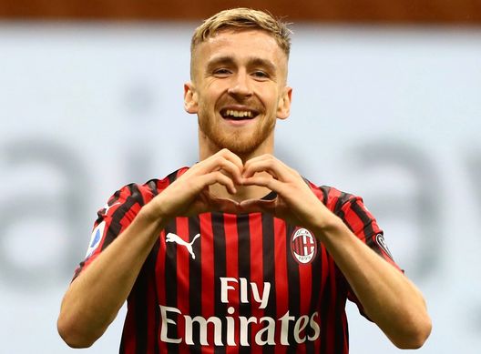  Alexis Saelemaekers, esterno destro del Milan (credits: GETTY Images) 