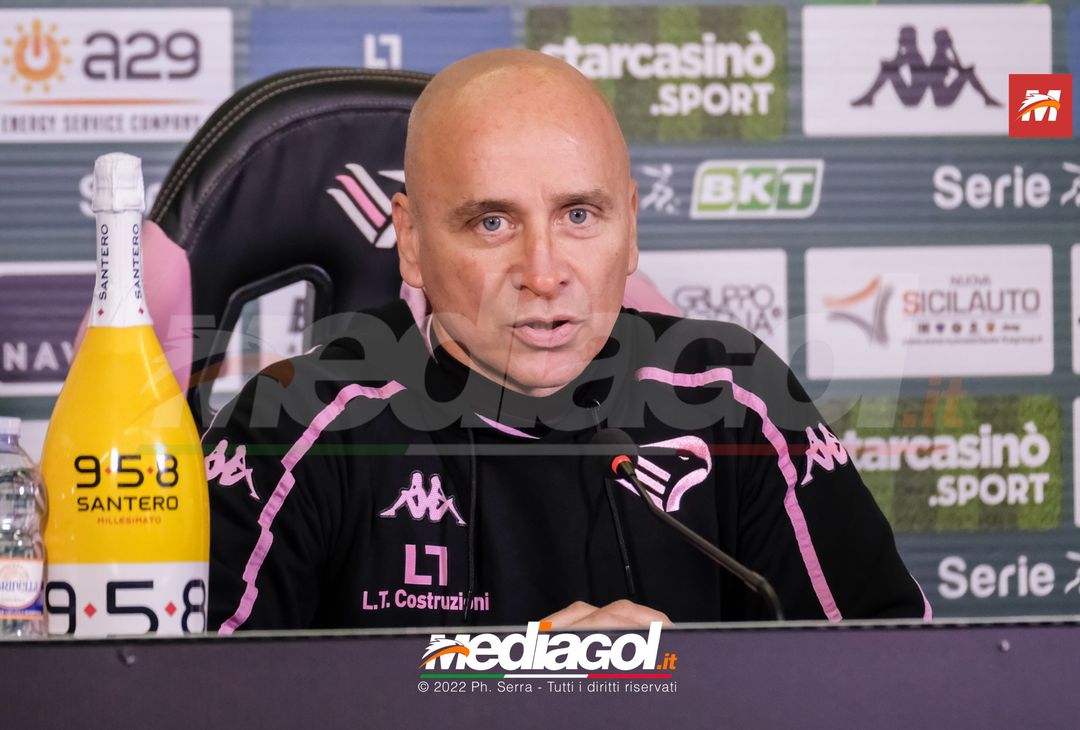 FOTO PALERMO, verso il Como: Mister Corini in conferenza stampa (Gallery) - immagine 4