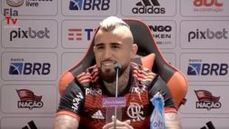 VIDEO / Flamengo, senti Vidal: “Non sono qui in vacanza, ma per vincere”
