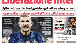 Prima Pagina, Corriere dello Sport: “Liberazione Inter. Impresa Milan con Messias”