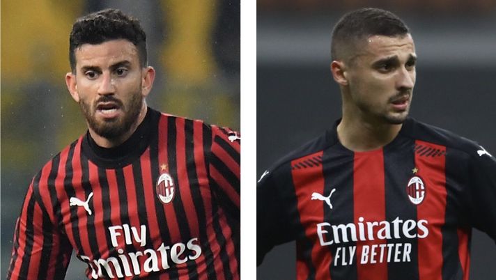 Mateo Musacchio e Rade Krunic, difensore e centrocampista dell'AC Milan | AC Milan News (Getty Images) 