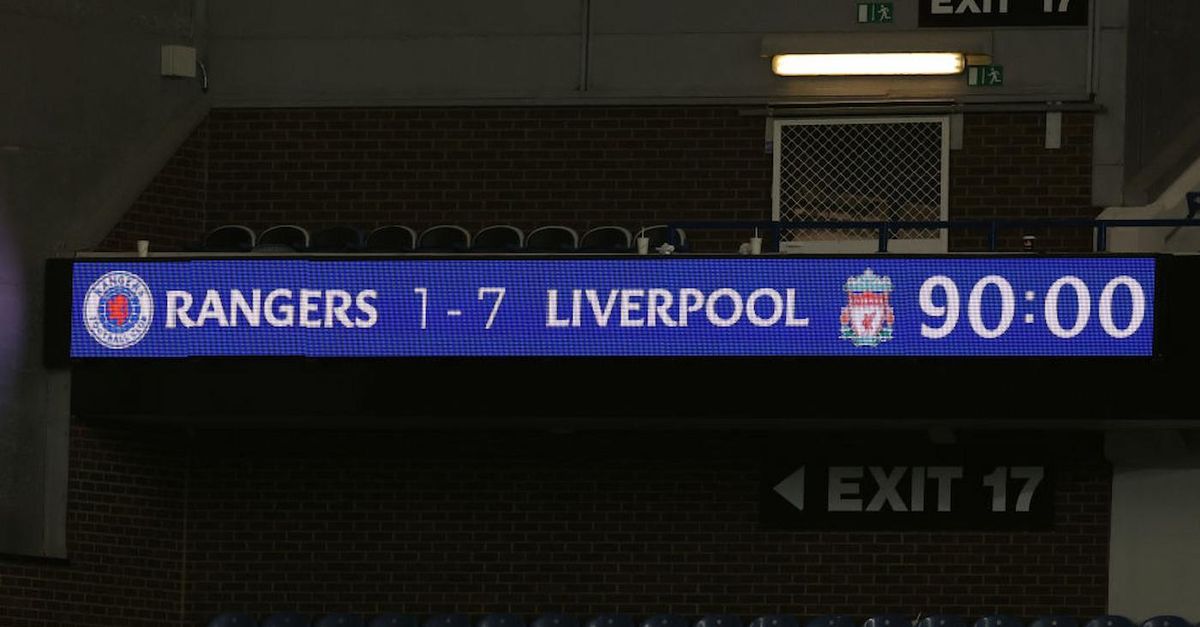 VIDEO / Rangers-Liverpool 1-7: gol e highlights - FC Inter 1908