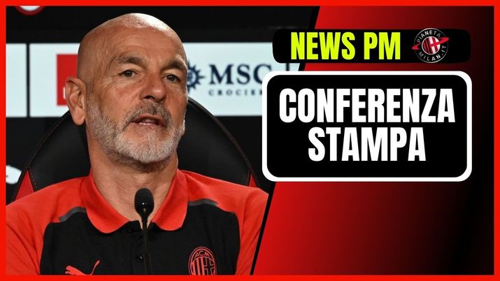 Stefano Pioli AC Milan conferenza stampa Milan-Lecce Milanello