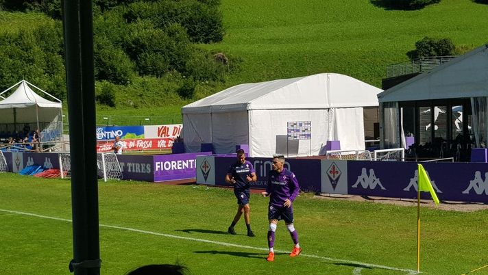 FOTO VN – Callejon di nuovo in campo, ma lavora a parte 