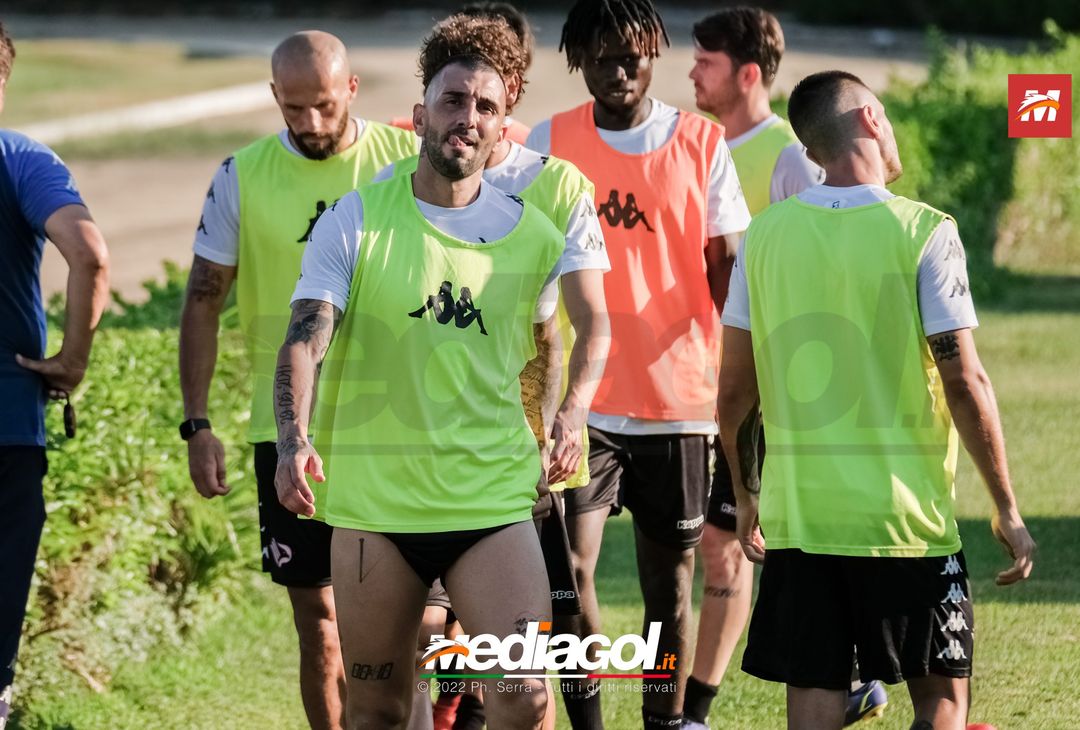 FOTO RITIRO PALERMO, la squadra di mister Baldini si allena a Boccadifalco (Gallery) - immagine 72