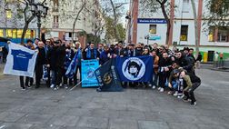 I tifosi del Napoli infiammano la sfida col Barcellona: i cori in piazza