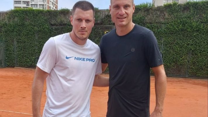 Tennis Club Partizan, Vidic e Ninkovic in campo... 