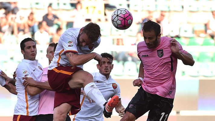 Roma-Palermo: le (nuove) probabili formazioni, dopo l’esclusione di Totti 