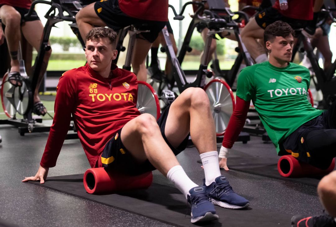 Roma, allenamento a Trigoria: si rivede anche Llorente – FOTO GALLERY - immagine 44