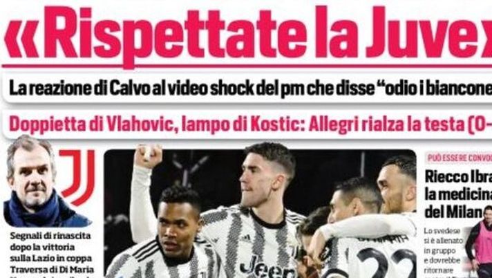 IL NAPOLI SUI MEDIA – Le prime pagine dei giornali di oggi 8 febbraio 2023 - immagine 1