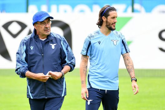 Sarri e Luis Alberto Sarri e Luis Alberto