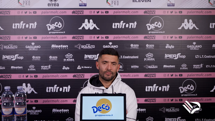 Palermo, De Rose: “Si vede la mano di Baldini. Una boccata d’aria dopo KO col Latina”  Palermo