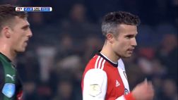 VIDEO / Feyenoord, immortale Van Persie: entra ed è subito gol dopo 50 secondi!