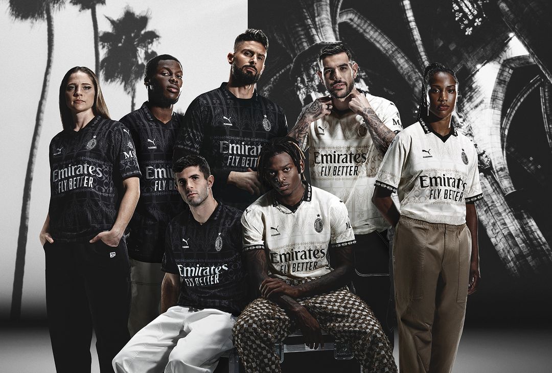 Nuova quarta maglia Milan 2023-2024 PUMA PLEASURES