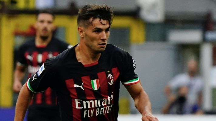 Brahim Díaz (attaccante AC Milan) qui durante Milan-Udinese (Serie A 2022-2023) | News (Getty Images) Brahim Díaz AC Milan Milan-Udinese Serie A 2022-2023