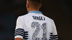Lazio, infortunio al tendine per Milinkovic-Savic; il derby è a rischio