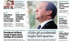 Prima Pagina, Giornale di Sicilia: “L’Italia ritorna a sorridere. Conte…”