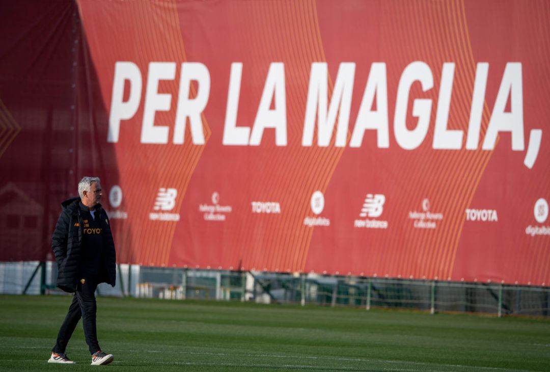Roma, la rifinitura a Trigoria in vista della Real Sociedad – FOTO GALLERY - immagine 13