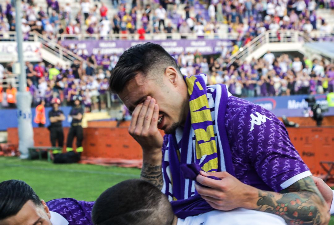 Venuti, cuore viola. Rivivi l’addio del giocatore e gli applausi del Franchi - immagine 9