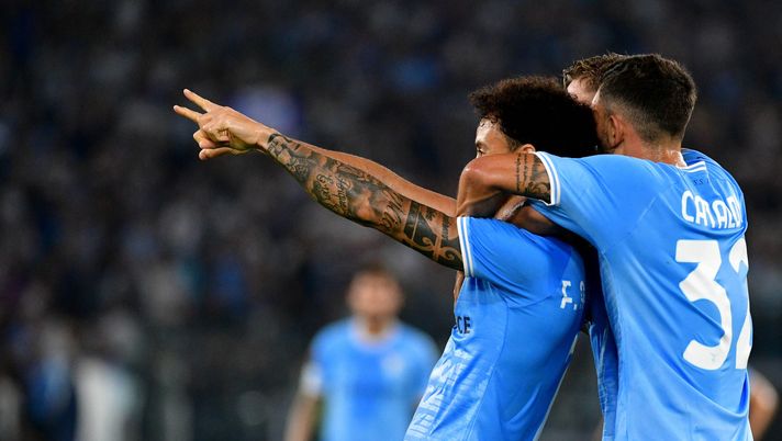 Felipe Anderson e Cataldi
