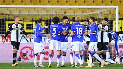 Serie A, la Sampdoria spazza via un Parma in difficoltà