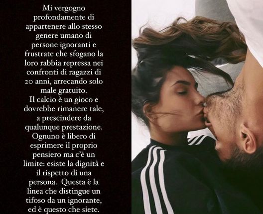 La fidanzata di Gabbia attacca sui social: “Ecco la linea che distingue un tifoso da…” La fidanzata di Gabbia attacca sui social: “Ecco la linea che distingue un tifoso da…” - immagine 1