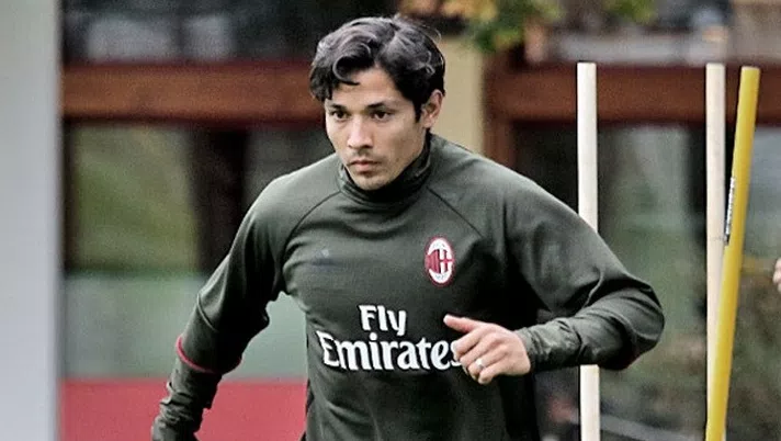 Mati Fernandez Milan Milanello