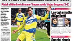 Prima Pagina, Corriere dello Sport: “Dusan è destino. Vlahovic trascina”