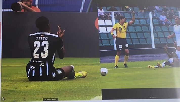 Brasile, derby di Florianopolis: dito medio ad assistente e tifosi, espulso! - immagine 1